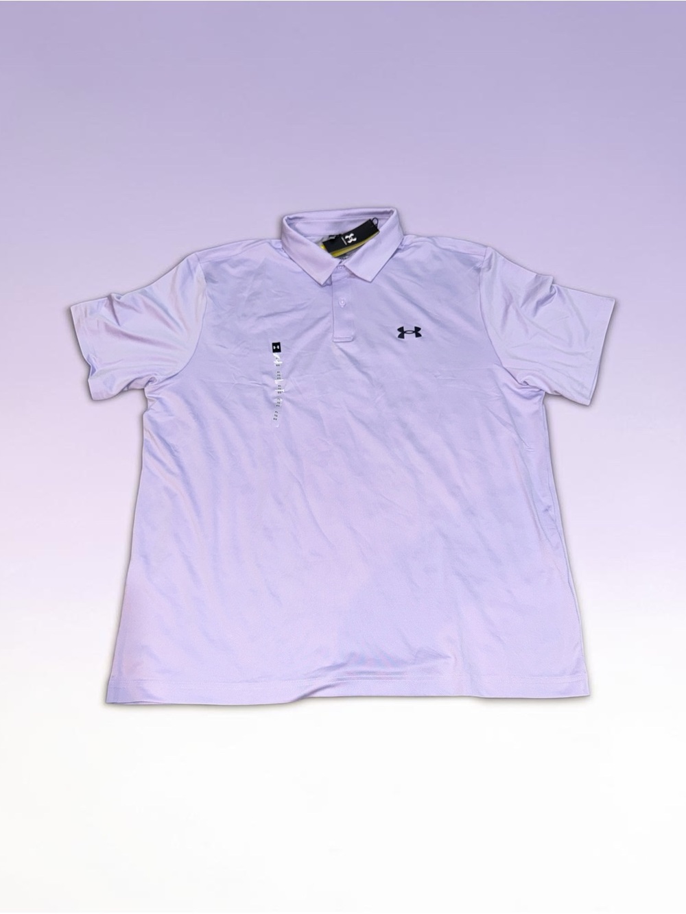 Under Armour Men’s Light Lavender Polo Shirt (XL) NEW